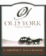 Old York Cellars Cabernet Sauvignon 2011  Front Label