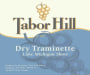 Tabor Hill Winery & Restaurant Dry Traminette 2015 Front Label