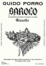 Guido Porro Vigna Gianetto Barolo 2015  Front Label
