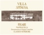 Azienda Agricola Villa Spinosa Valpolicella Figari Classico Superiore 2012  Front Label