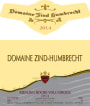 Zind-Humbrecht Roche Volcanique Riesling 2014 Front Label