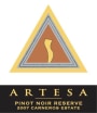 Artesa Reserve Pinot Noir 2007  Front Label