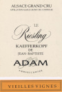 Jean-Baptiste Adam Kaefferkopf Grand Cru Riesling Vieilles Vignes 2013  Front Label