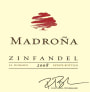 Madrona Vineyards Zinfandel 2008  Front Label