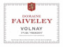 Faiveley Volnay Fremiets Premier Cru 2008  Front Label