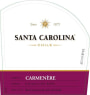 Santa Carolina Carmenere 2011  Front Label
