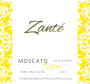 Zante Moscato 2011  Front Label