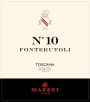 Mazzei Fonterutoli Toscana No.10 2014  Front Label