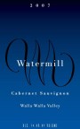 Watermill Walla Walla Valley Cabernet Sauvignon 2007  Front Label