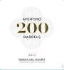 Aventino Wines 200 Barrels 2012 Front Label