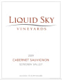 Liquid Sky Vineyards Cabernet Sauvignon 2009  Front Label