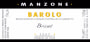 Manzone Barolo Bricat 2009 Front Label