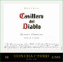 Casillero del Diablo Reserva Pinot Grigio 2016  Front Label
