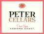 Peter Cellars Pinot Noir 2012 Front Label