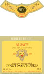 Hugel Jubilee Pinot Noir 2000  Front Label