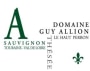 Domaine Guy Allion Sauvignon Blanc 2016  Front Label