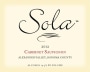 Sola Cabernet Sauvignon 2012  Front Label