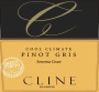Cline Cool Climate Pinot Gris 2013  Front Label