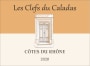 Chateau Simian Les Clefs Du Caladas Chateauneuf-du-Pape 2020  Front Label