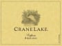 Crane Lake Cellars Riesling 2015  Front Label