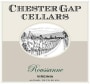 Chester Gap Cellars Roussanne 2011 Front Label