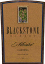 Blackstone Merlot 2005  Front Label