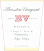 Beaulieu Vineyard Carneros Reserve Pinot Noir 2004 Front Label
