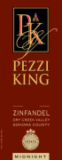 Pezzi King Midnight Zinfandel 2015  Front Label