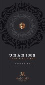 Mascota Vineyards Unanime Gran Vino Tinto 2015  Front Label