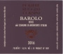 Podere Ruggeri Corsini Barolo 2016  Front Label