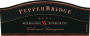 Pepper Bridge Winery Cabernet Sauvignon 2001 Front Label
