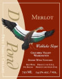 Duck Pond Desert Wind Vineyard Merlot 2010  Front Label