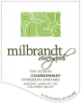 Milbrandt Evergreen Vineyard The Estates Chardonnay 2015  Front Label