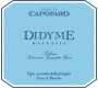 Capofaro Didyme Malvasia 2021  Front Label