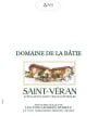 Duboeuf Saint-Veran Domaine de La Batie 2015 Front Label
