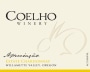 Coelho Winery Apreciacao Estate Chardonnay 2013 Front Label