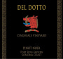 Del Dotto Cinghiale Vineyard Pinot Noir 2012  Front Label