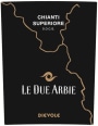 Dievole Le Due Arbie 2018  Front Label
