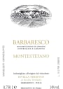 Serafino Rivella Barbaresco Montestefano 2013  Front Label