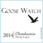 Goose Watch Winery Chambourcin 2014  Front Label