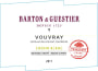 Barton & Guestier Vouvray Passeport 2011 Front Label