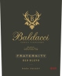 Baldacci Family Vineyards Fraternity 2018  Front Label