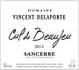 Domaine Delaporte Sancerre Cul de Beaujeu 2012  Front Label