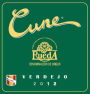 CVNE Cune Verdejo 2012 Front Label