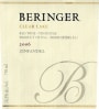 Beringer Clear Lake Zinfandel 2006  Front Label