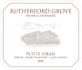 Pestoni Spring Creek Vineyard Rutherford Grove Petite Sirah 2014 Front Label