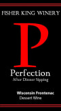 Fisher King Winery Perfection 2014 Front Label