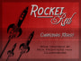 Rocket Red Merlot  Front Label