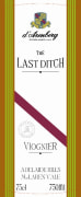 d'Arenberg The Last Ditch Viognier 2010  Front Label