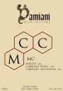 Damiani Wine Cellars MC2 2014 Front Label